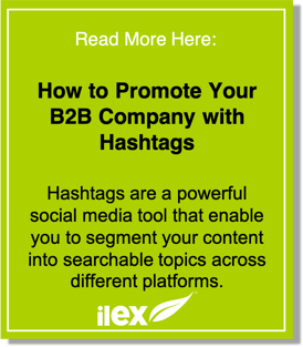 Promote Your B2B Company with Hashtags