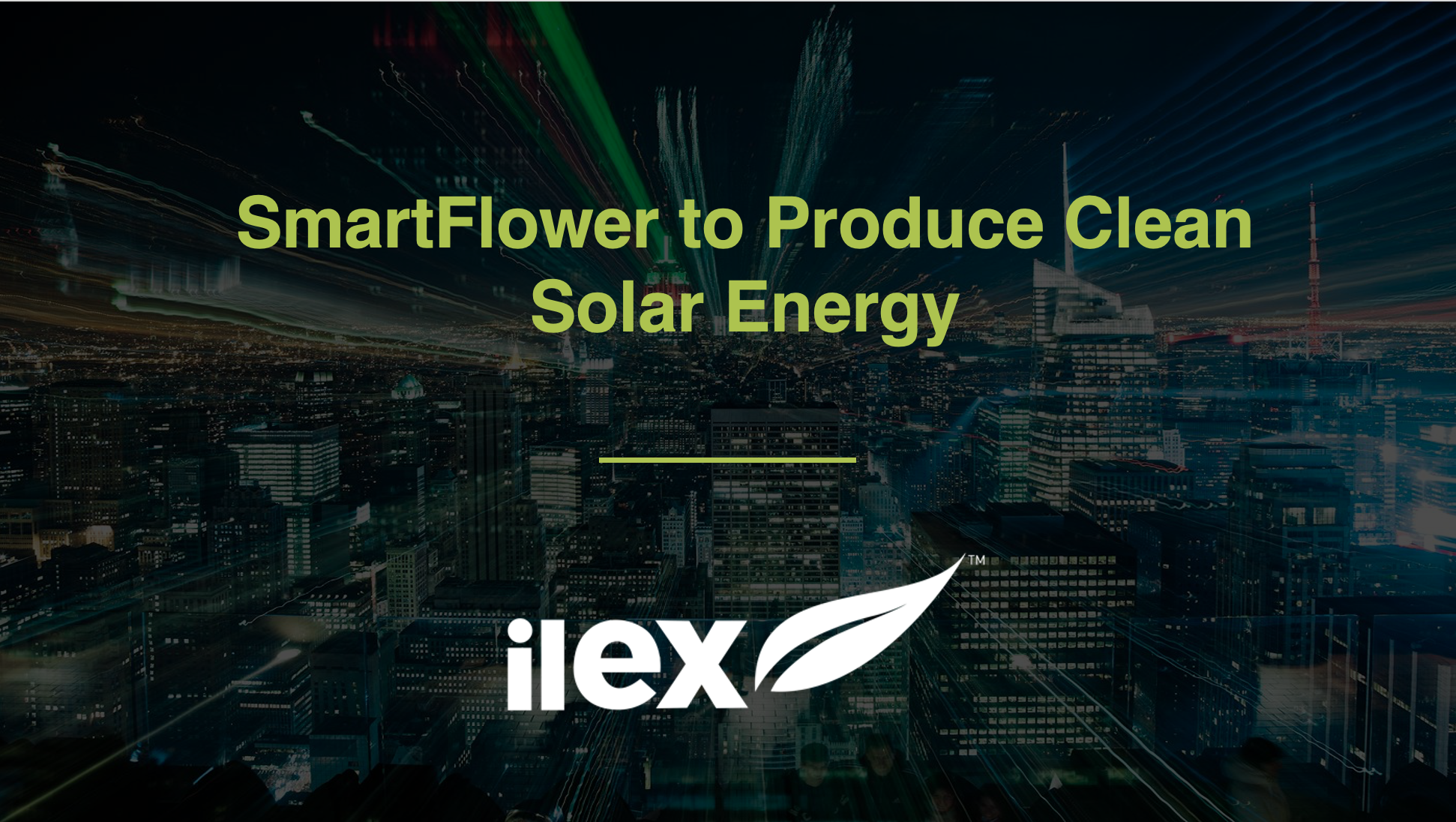 SmartFlower to Produce Clean Solar Energy
