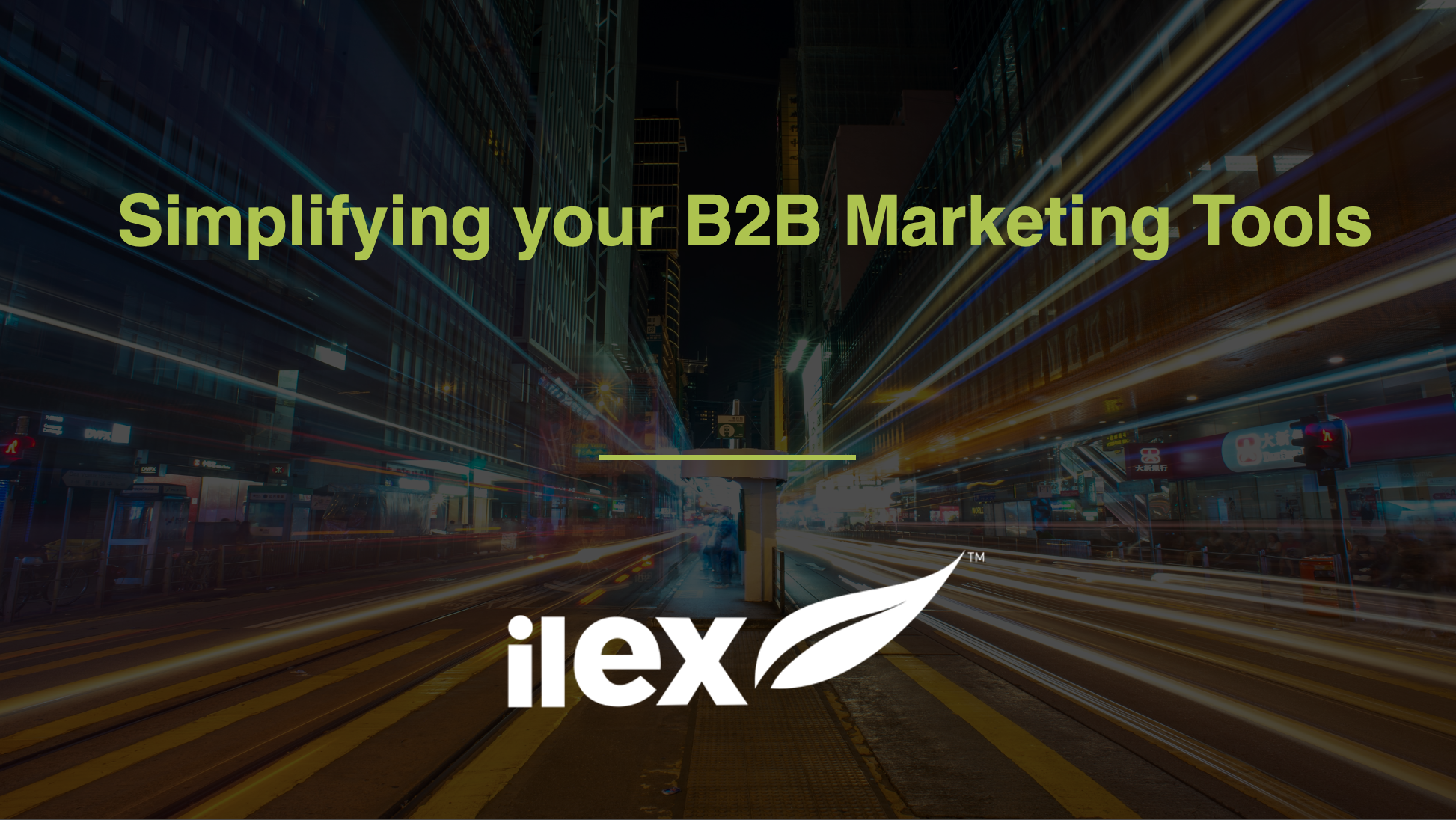 Simplifying your B2B Marketing Tools