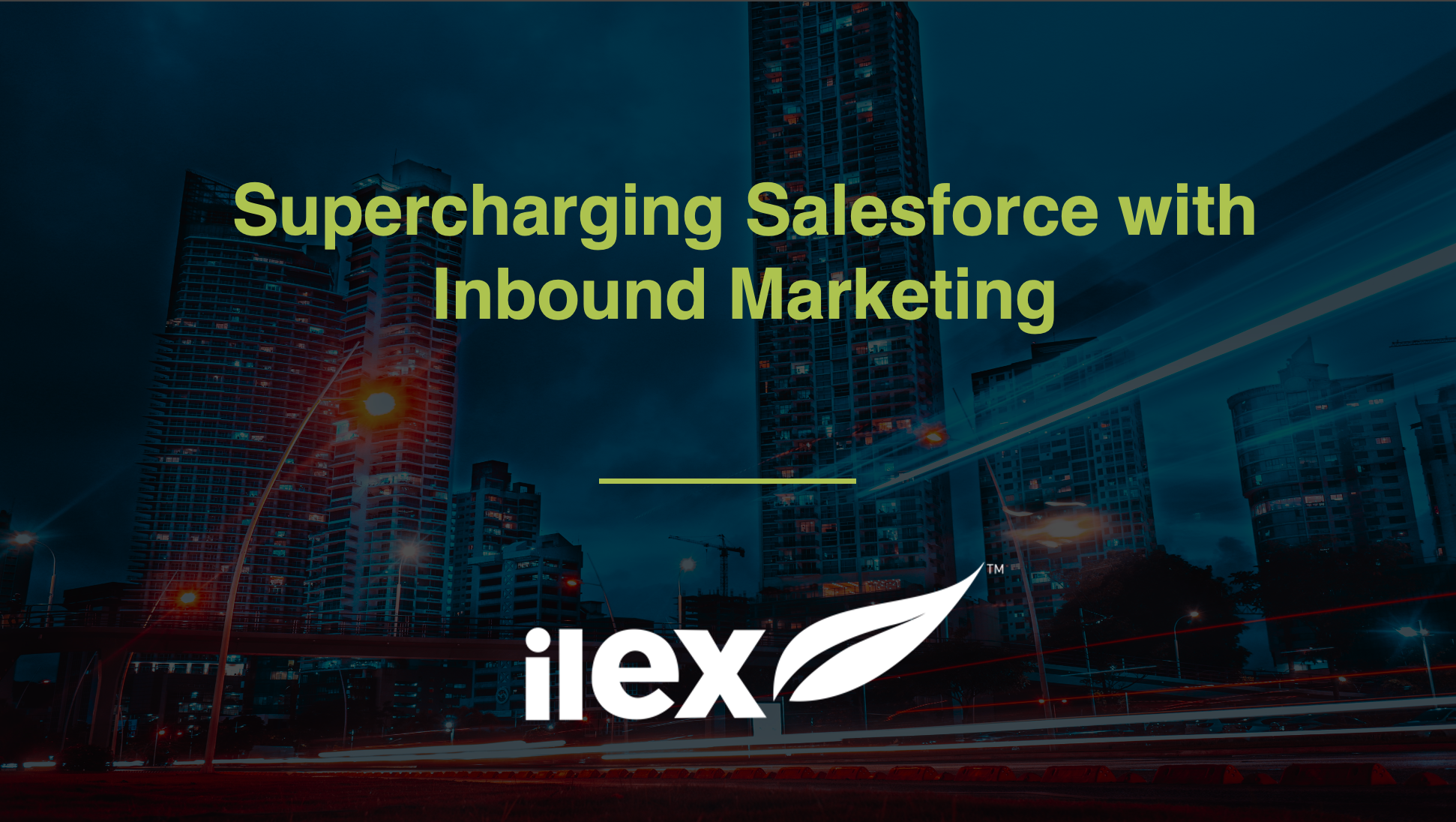 Supercharging Salesforce with Inbound Marketing