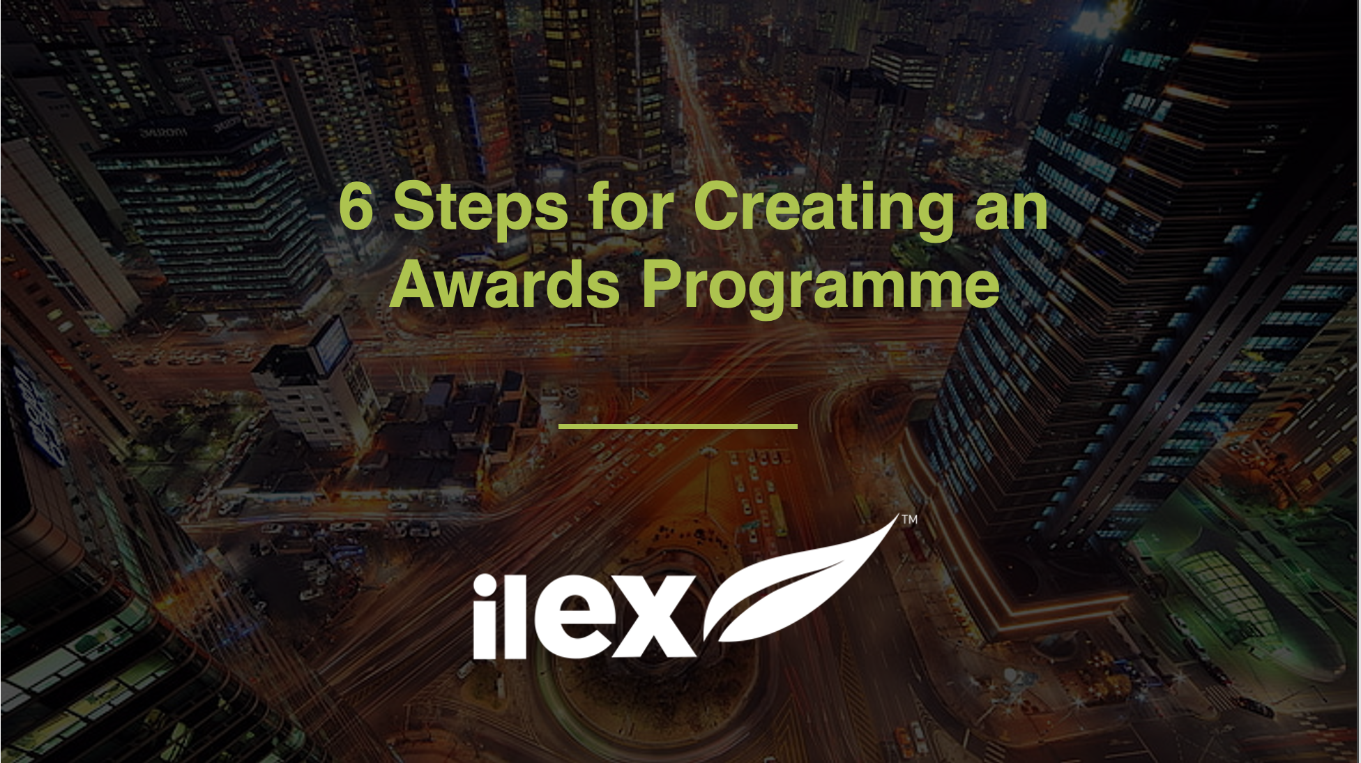 6 Steps for Creating an Awards Programme