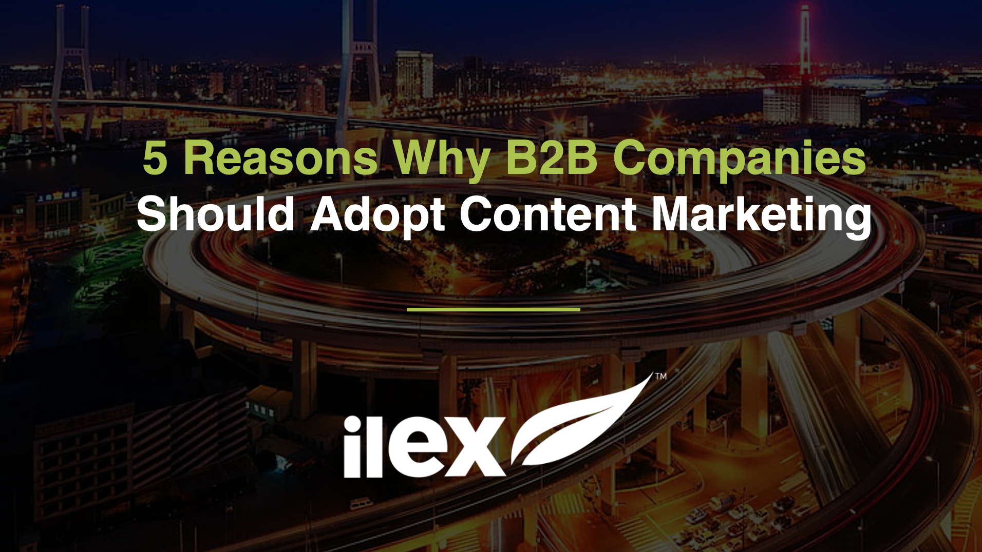 5 Reasons Why B2B Companies Should Adopt Content Marketing